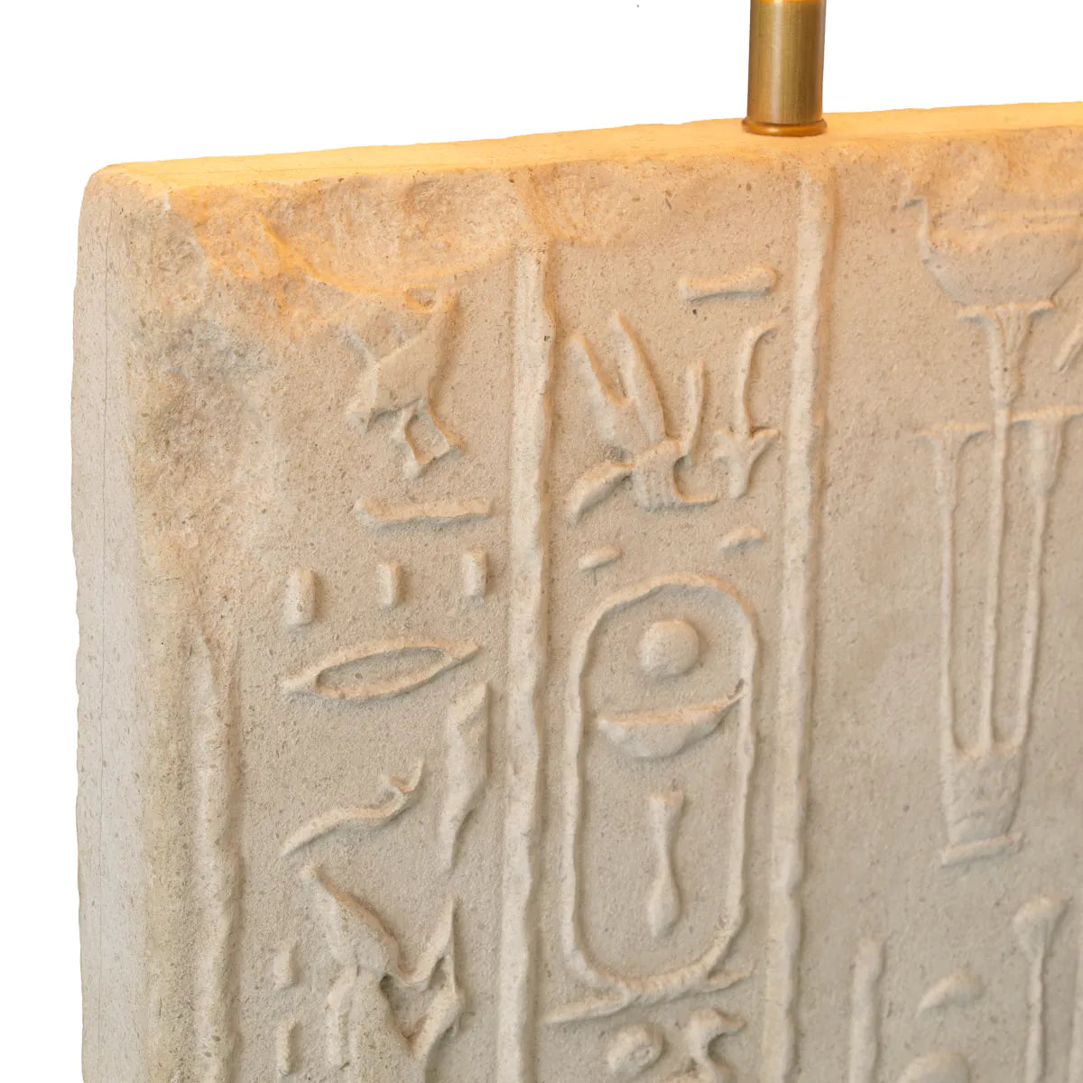 Carved Marble Table Lamp Hathor | Eichholtzmh.com