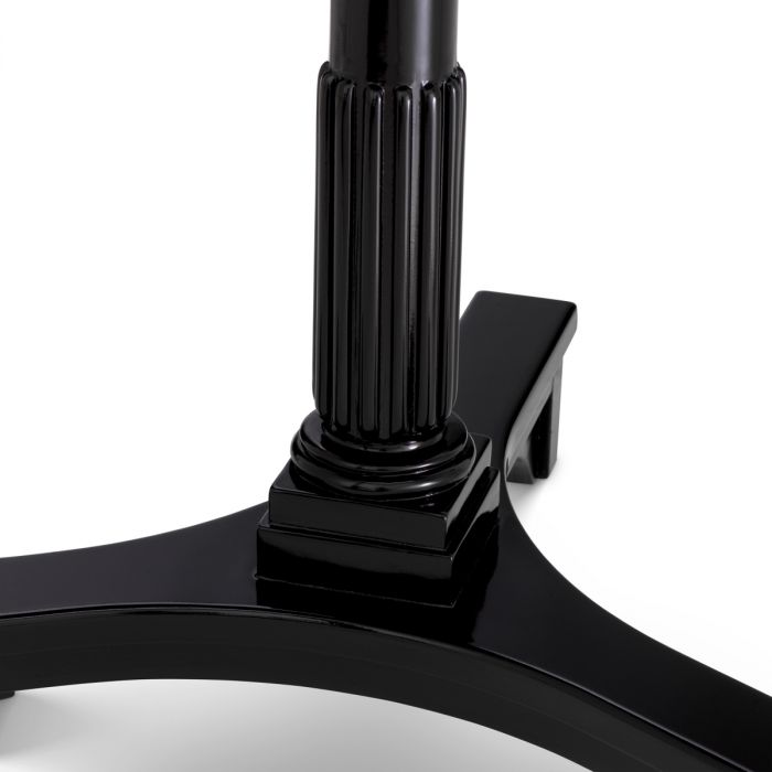 Side Table Roentgen waxed black finish