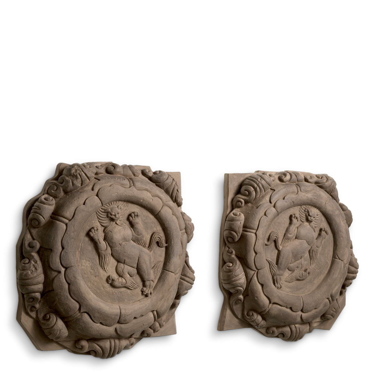 Sandstone Wall Object Liao Set (2) | Eichholtzmh.com