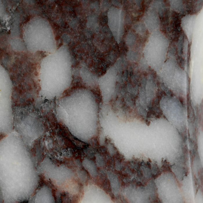 Vase Bennington white marble