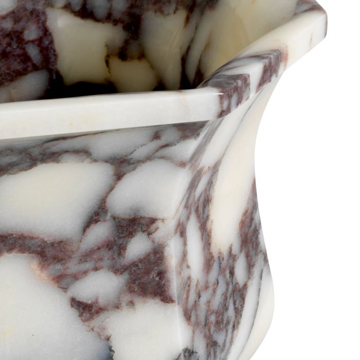 Vase Bennington white marble