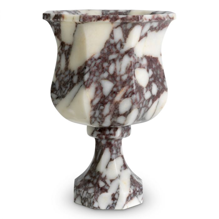 Vase Bennington white marble