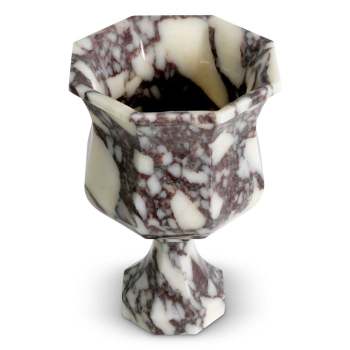 Vase Bennington white marble