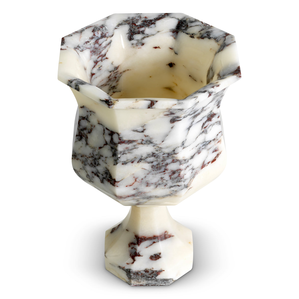 White Marble Vase Bennington | Eichholtzmh.com