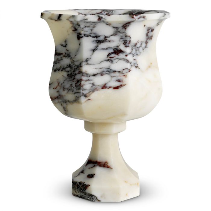 Vase Bennington white marble