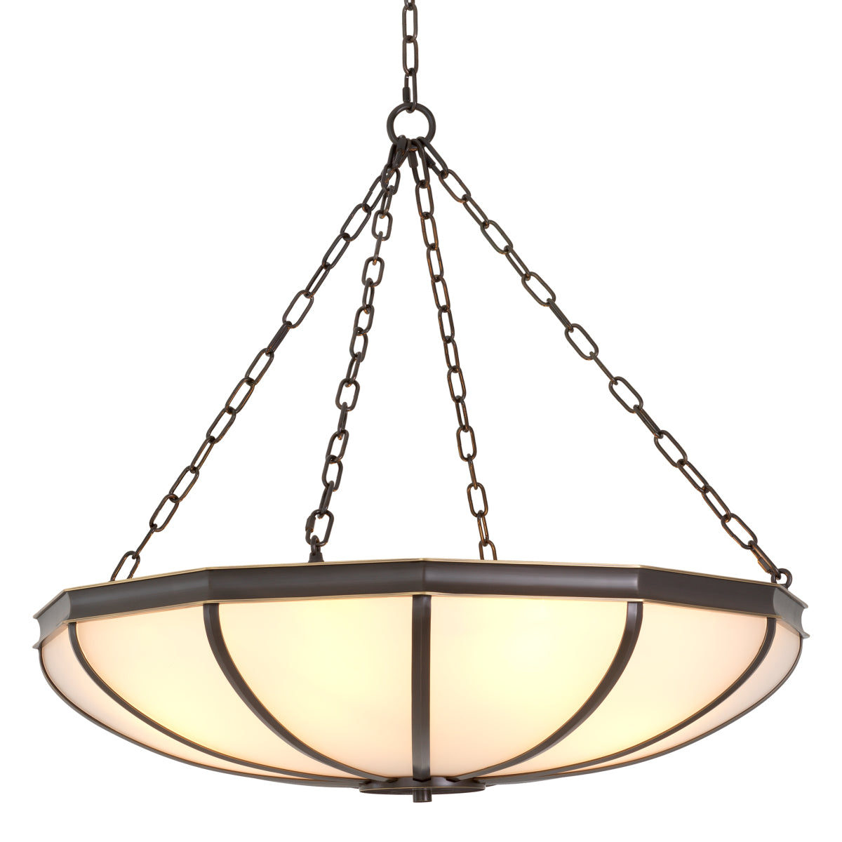 White Glass Chandelier Jenkins | Eichholtzmh.com