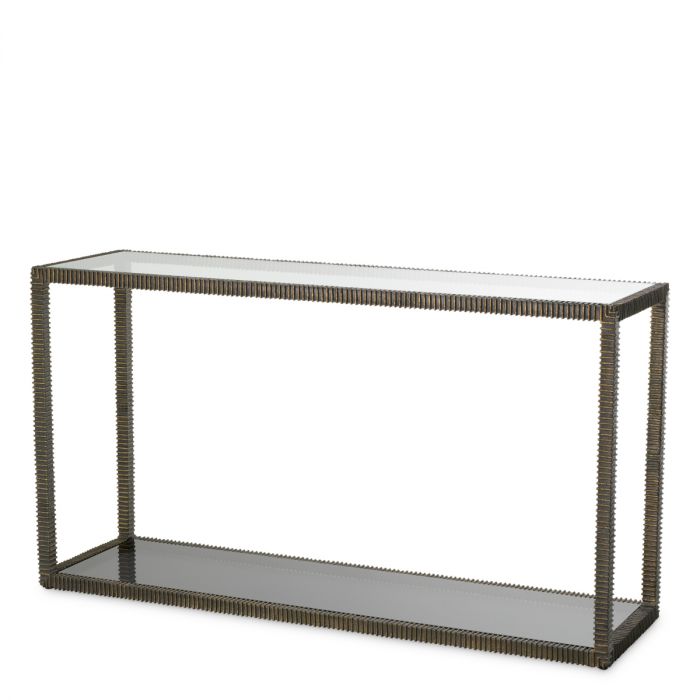 Console Table Bethesda bronze highlight finish