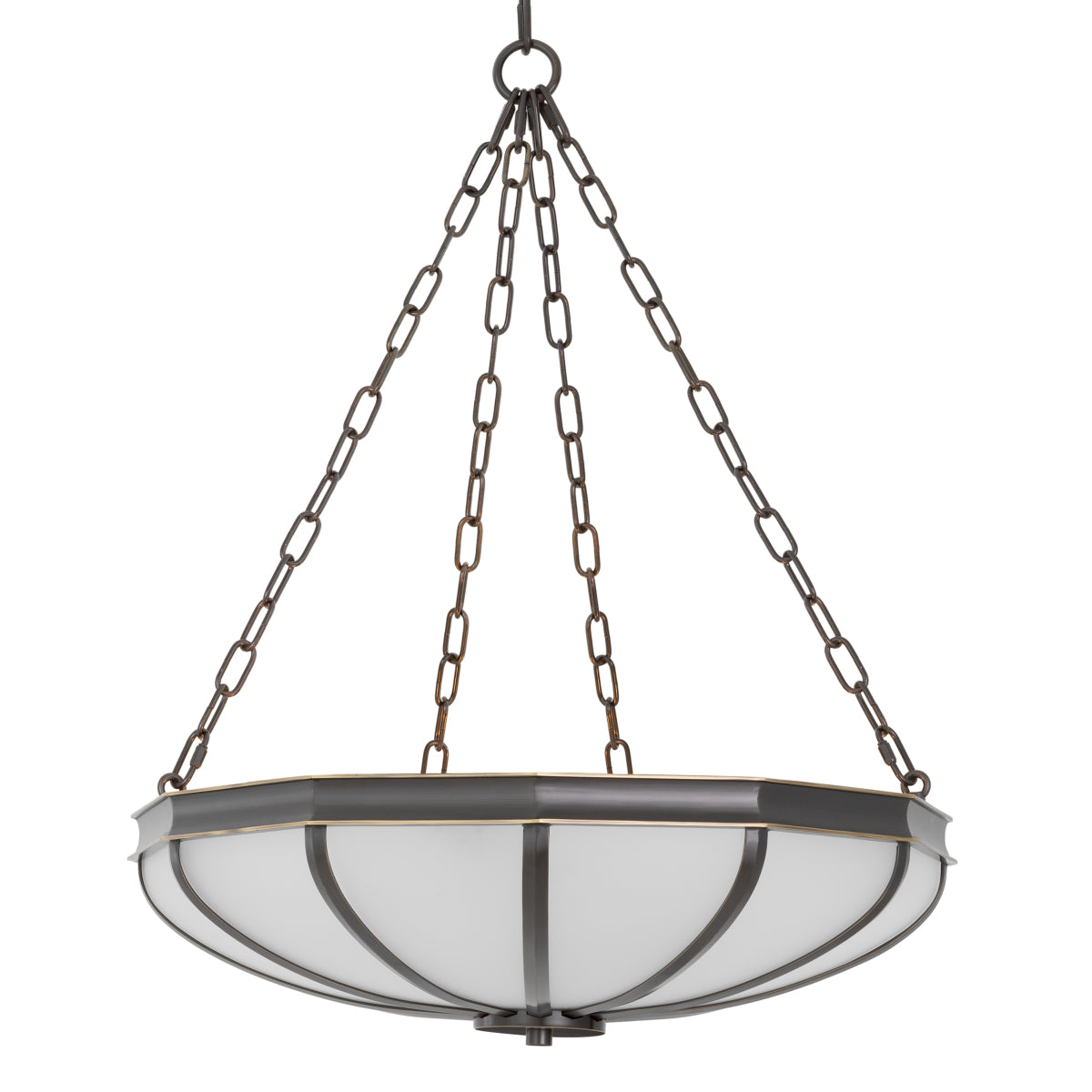 White Glass Chandelier Jenkins | Eichholtzmh.com