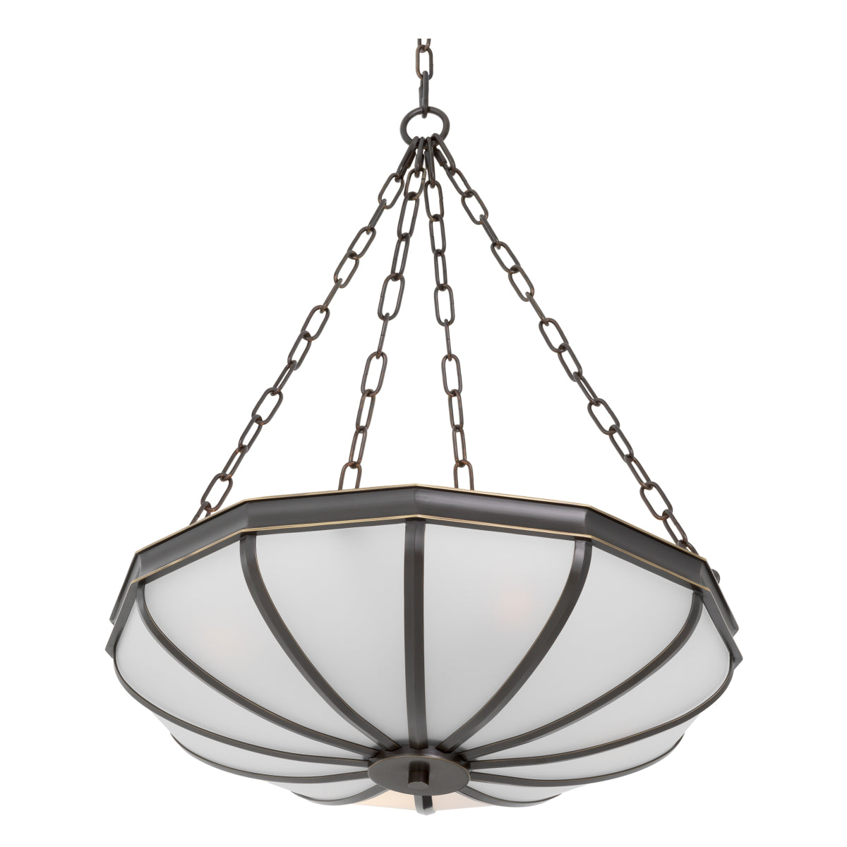 White Glass Chandelier Jenkins | Eichholtzmh.com