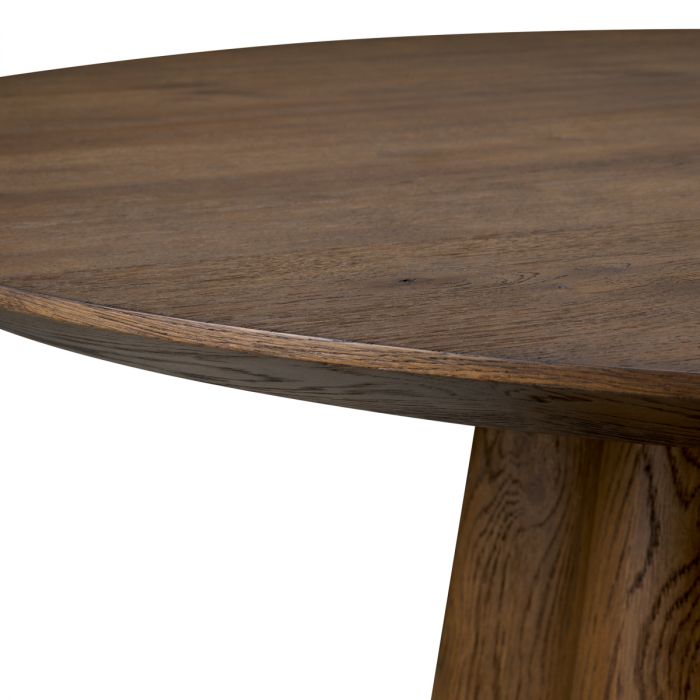 Dining Table Papyrus dark brown oak veneer