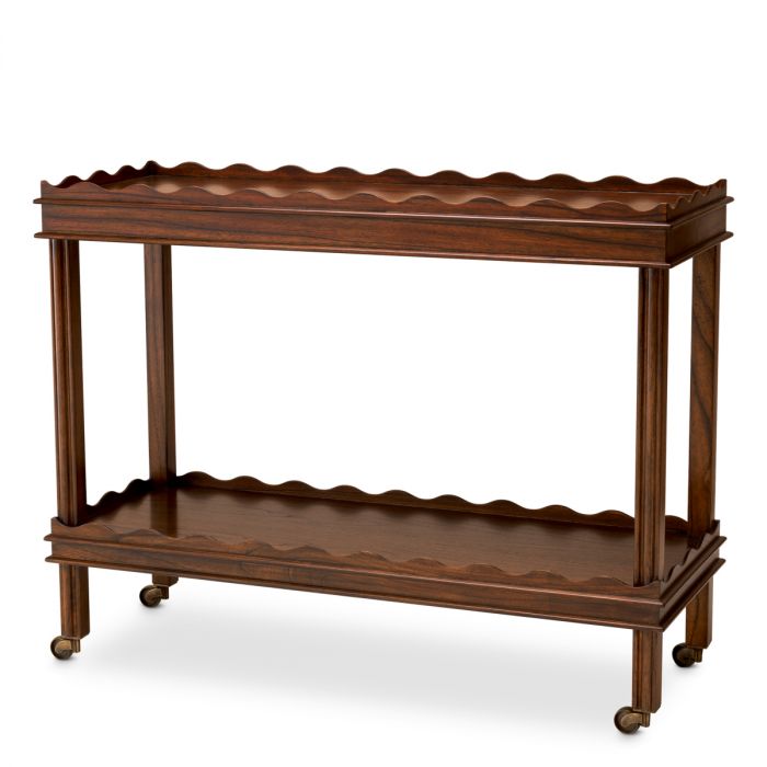Trolley Harrold classic brown finish