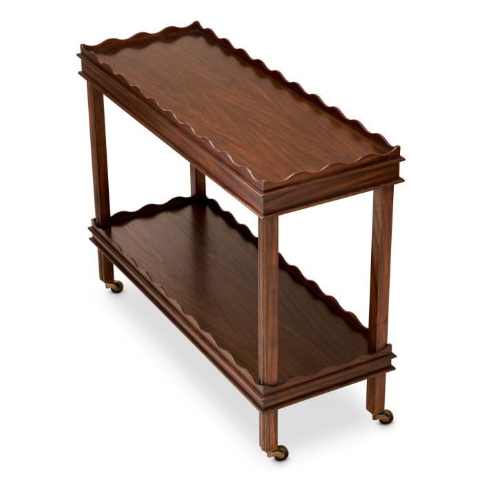 Trolley Harrold classic brown finish