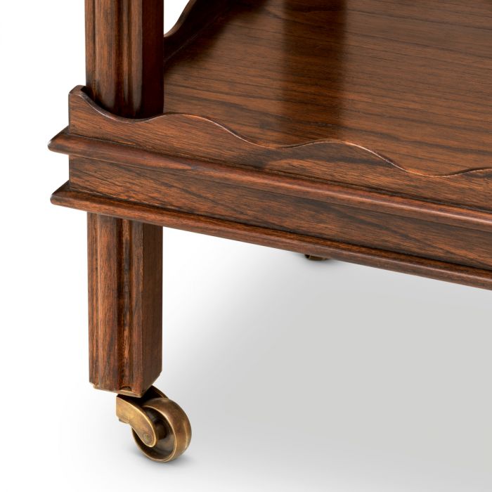 Trolley Harrold classic brown finish