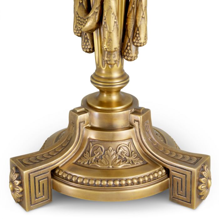 Table Lamp Francis antique gold finish incl shade