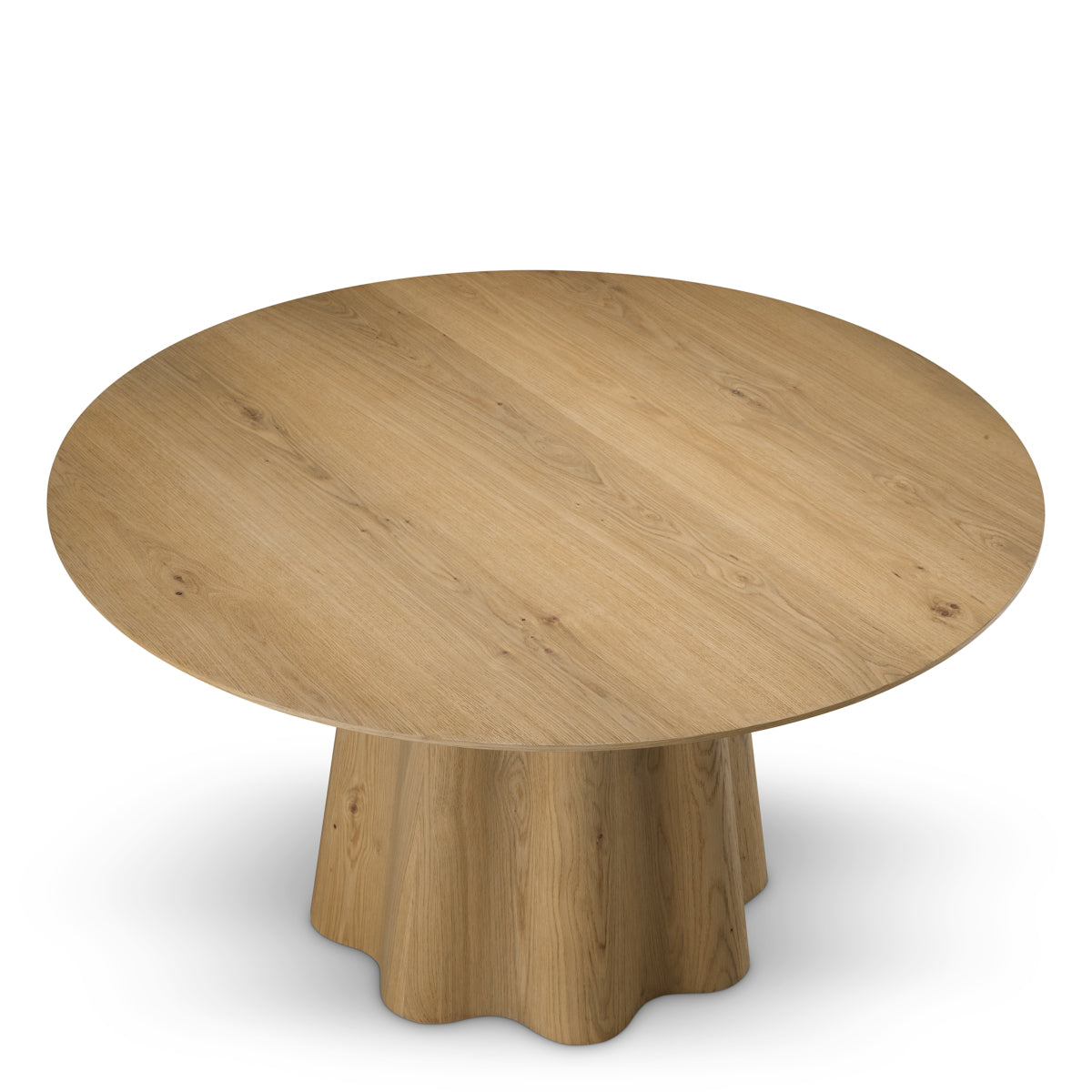 Oak Veneer Dining Table Papyrus | Eichholtzmh.com