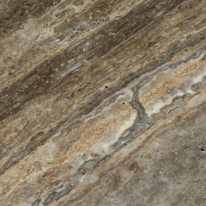 Dining Table Florence silver travertine