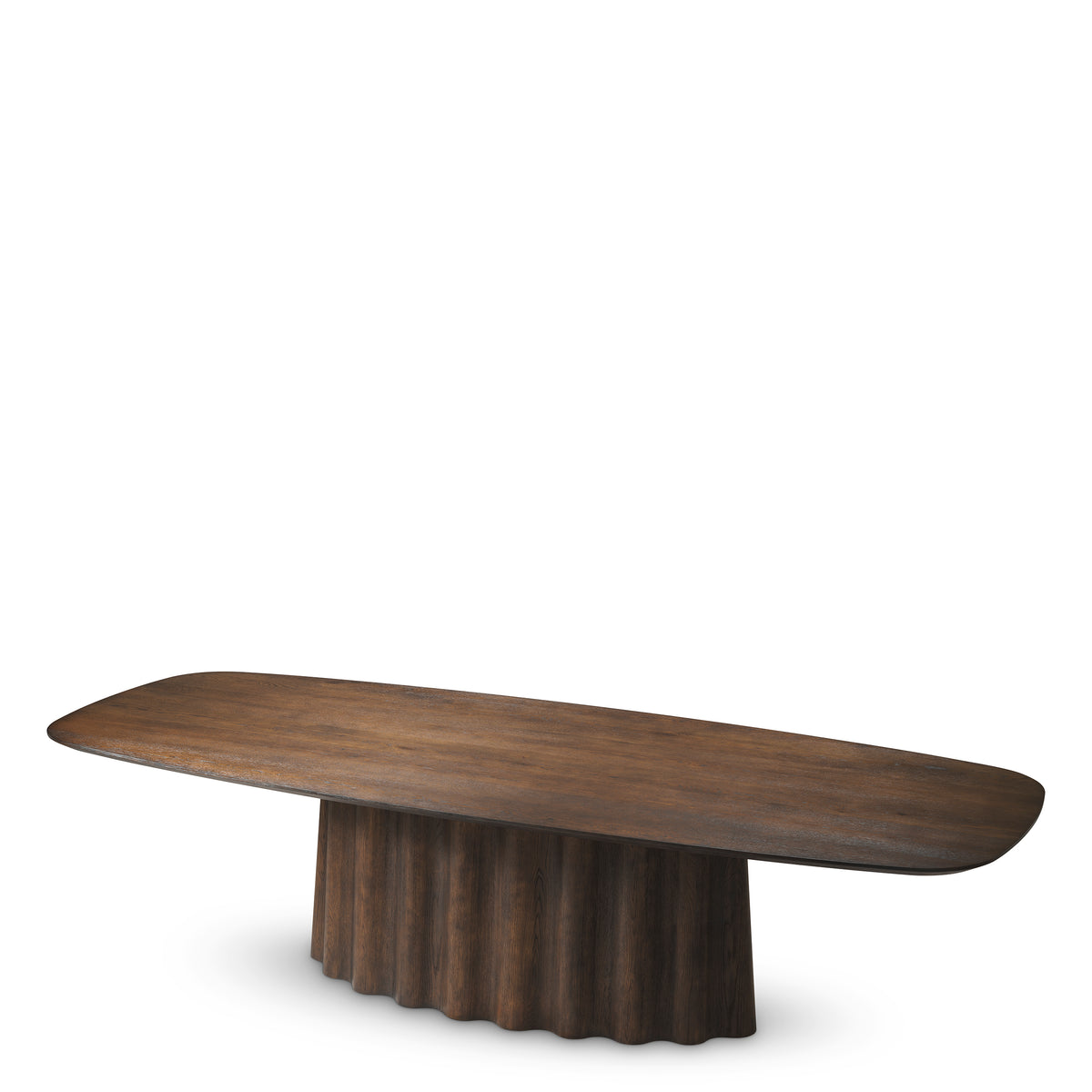 Brown Oak Dining Table Papyrus | Eichholtzmh.com