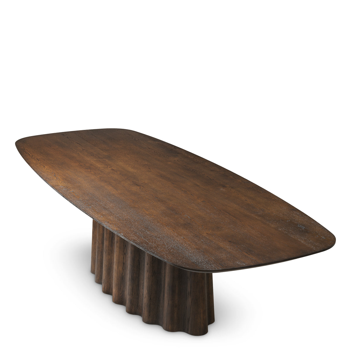 Brown Oak Dining Table Papyrus | Eichholtzmh.com