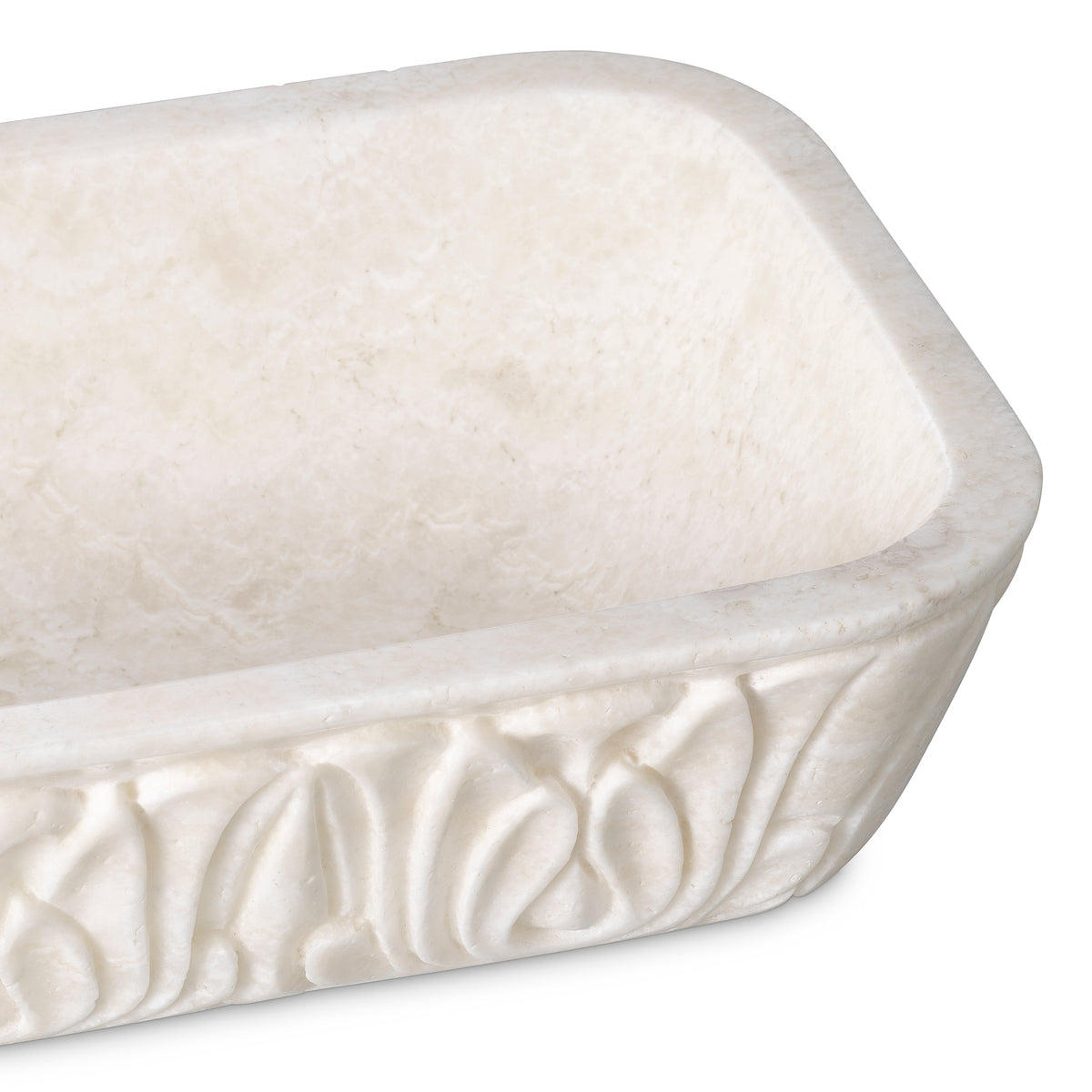 White Marble Bowl Petal | Eichholtzmh.com