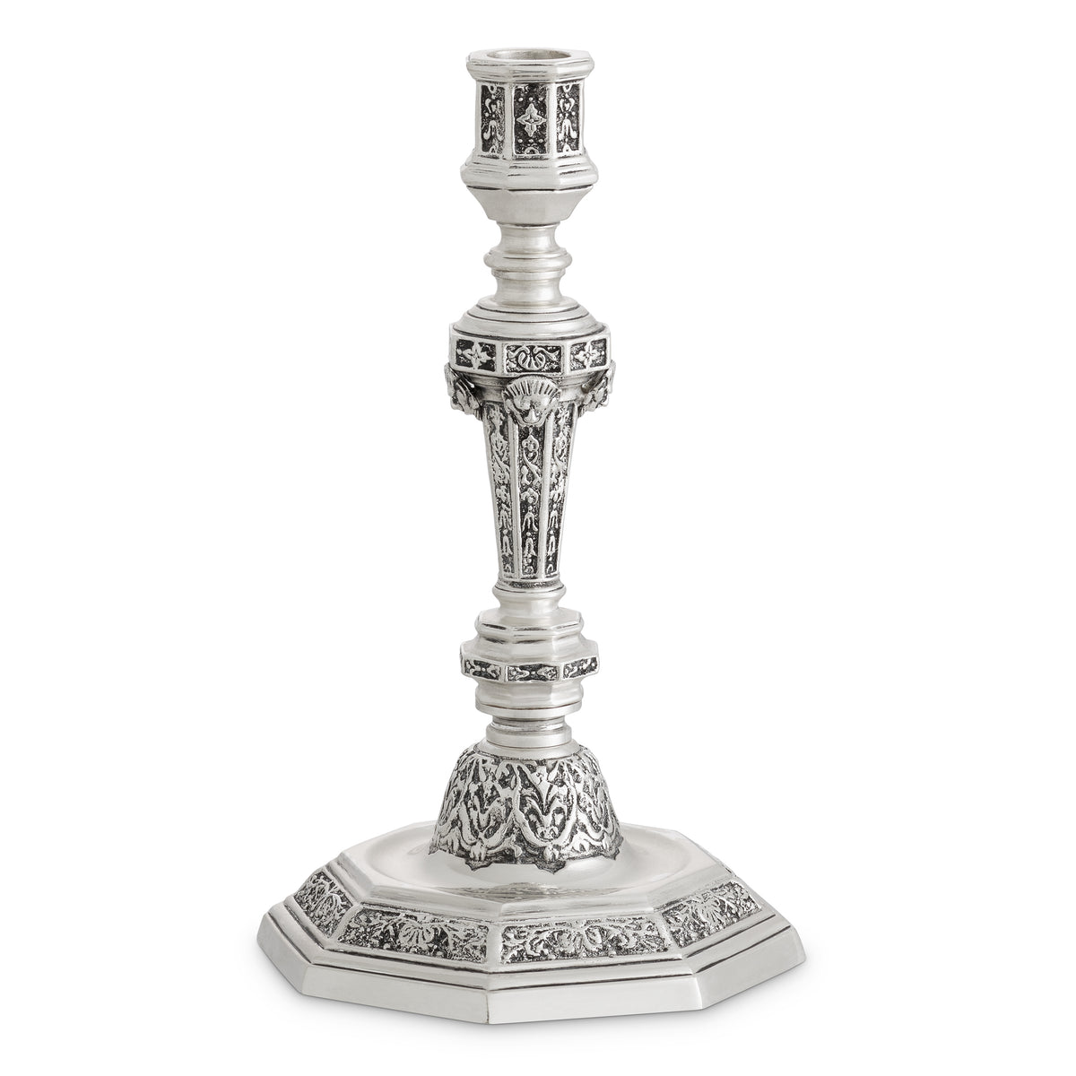 Antique Silver Candle Holder Delavigne | Eichholtzmh.com