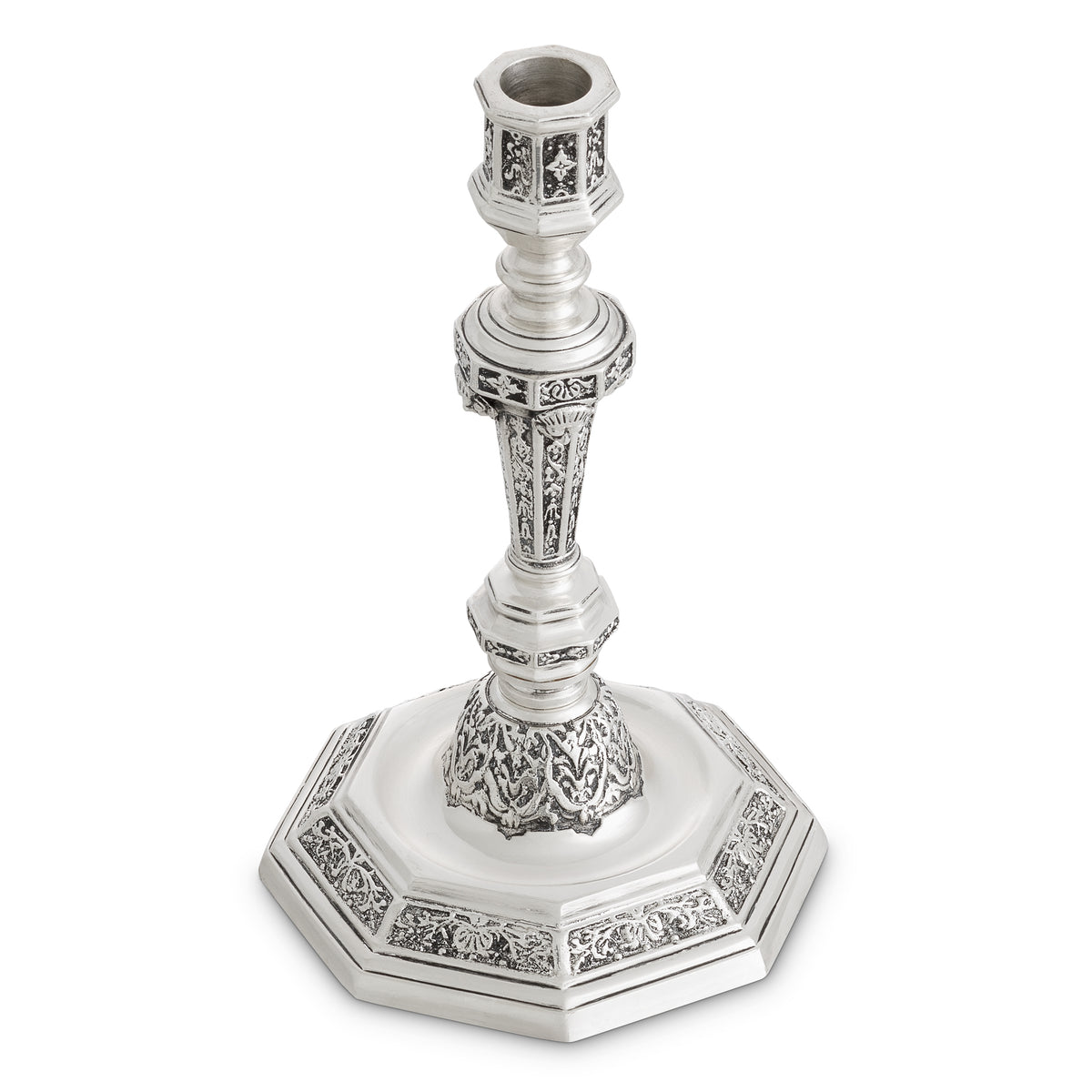 Antique Silver Candle Holder Delavigne | Eichholtzmh.com
