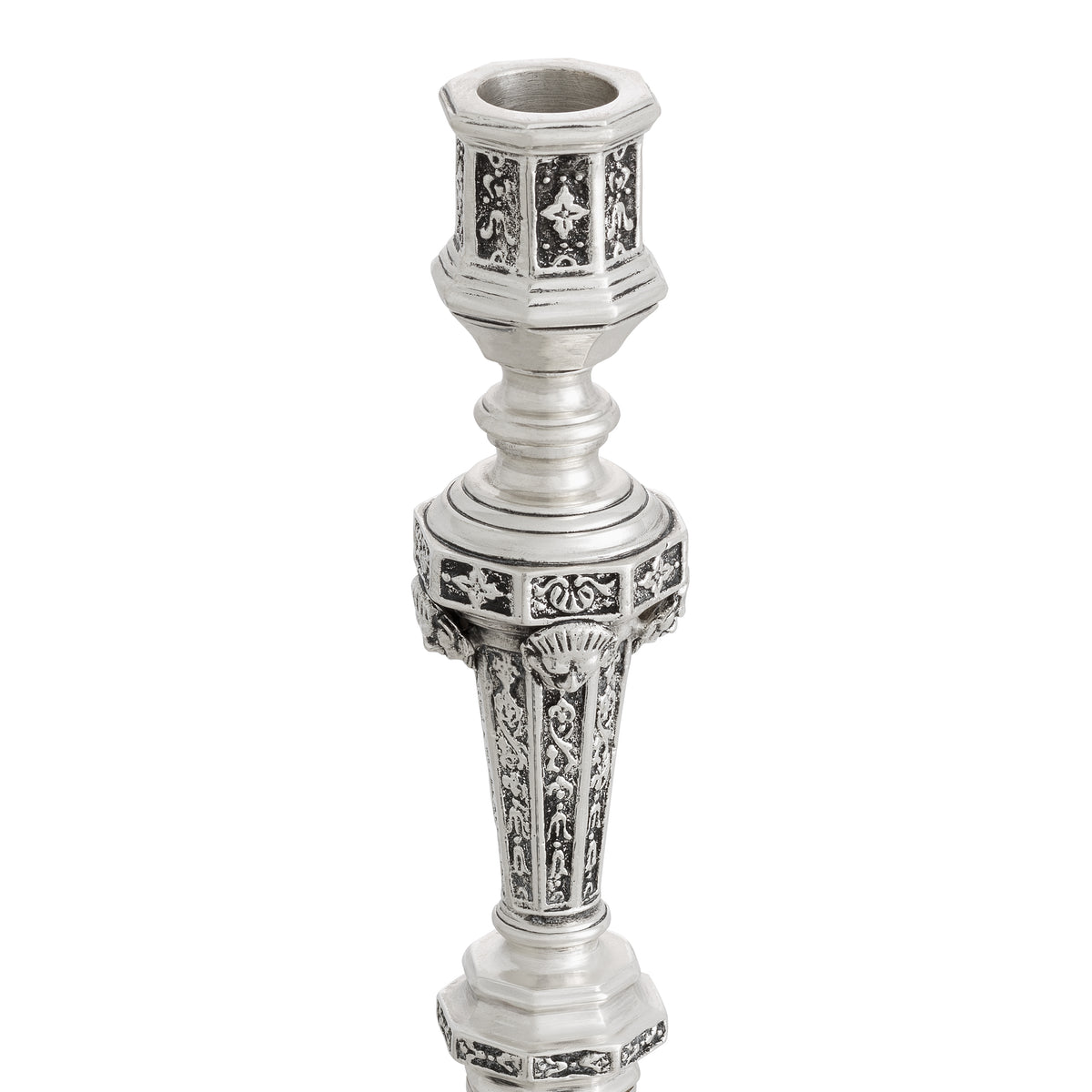 Antique Silver Candle Holder Delavigne | Eichholtzmh.com