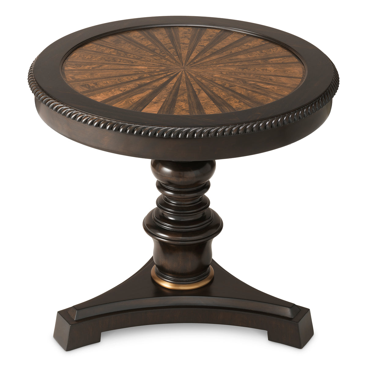 Wooden Pedestal Side Table Edgar | Eichholtzmh.com