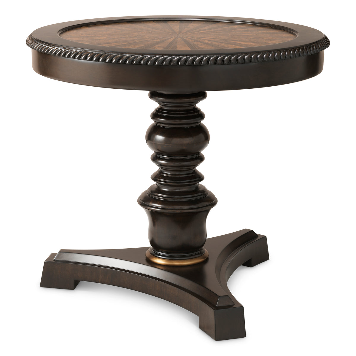 Wooden Pedestal Side Table Edgar | Eichholtzmh.com