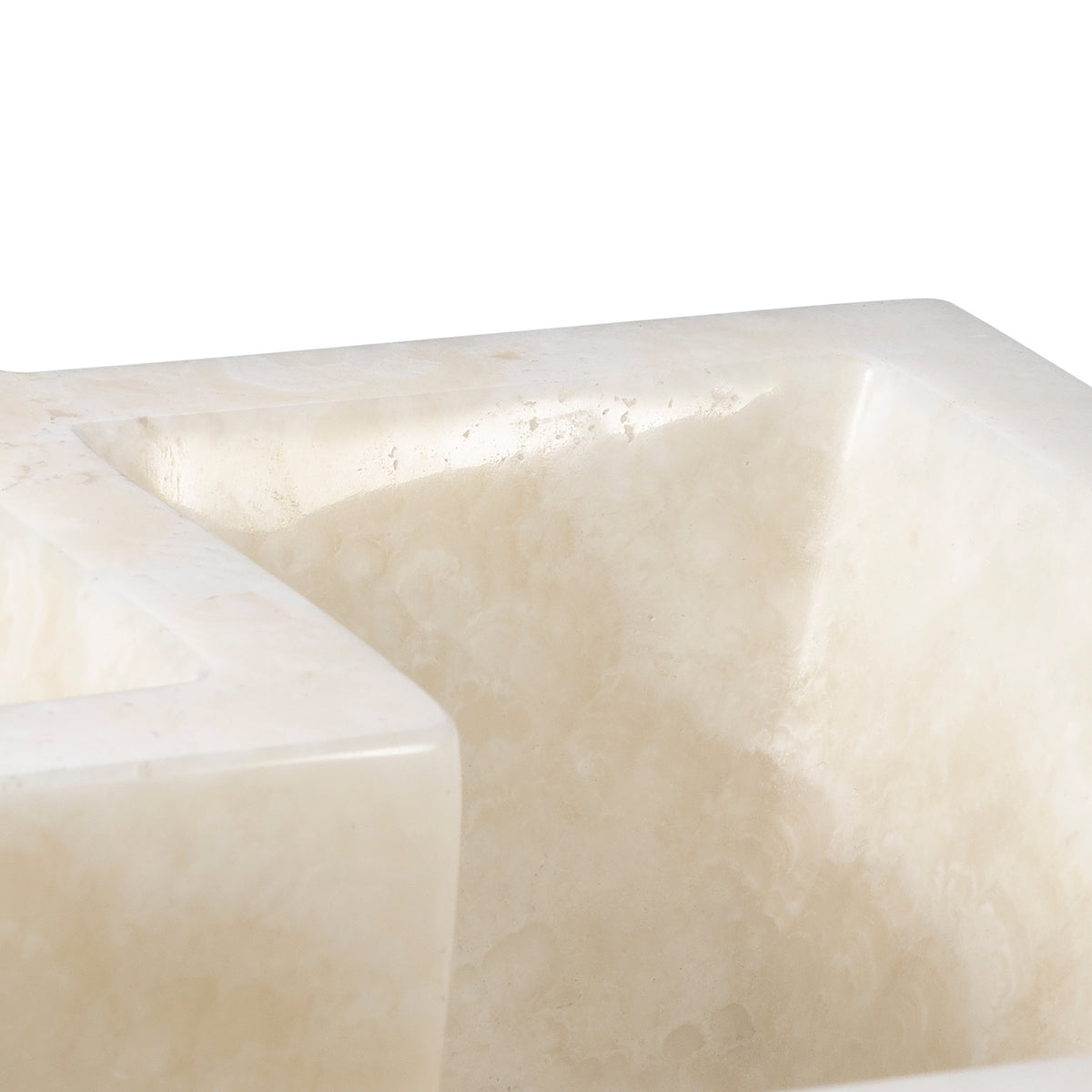 White Marble Sectioned Bowl Heber | Eichholtzmh.com