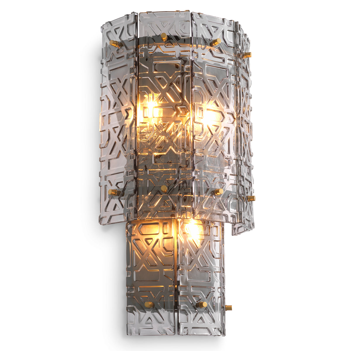 2-Tiered Glass Wall lamp Georgette | Eichholtzmh.com