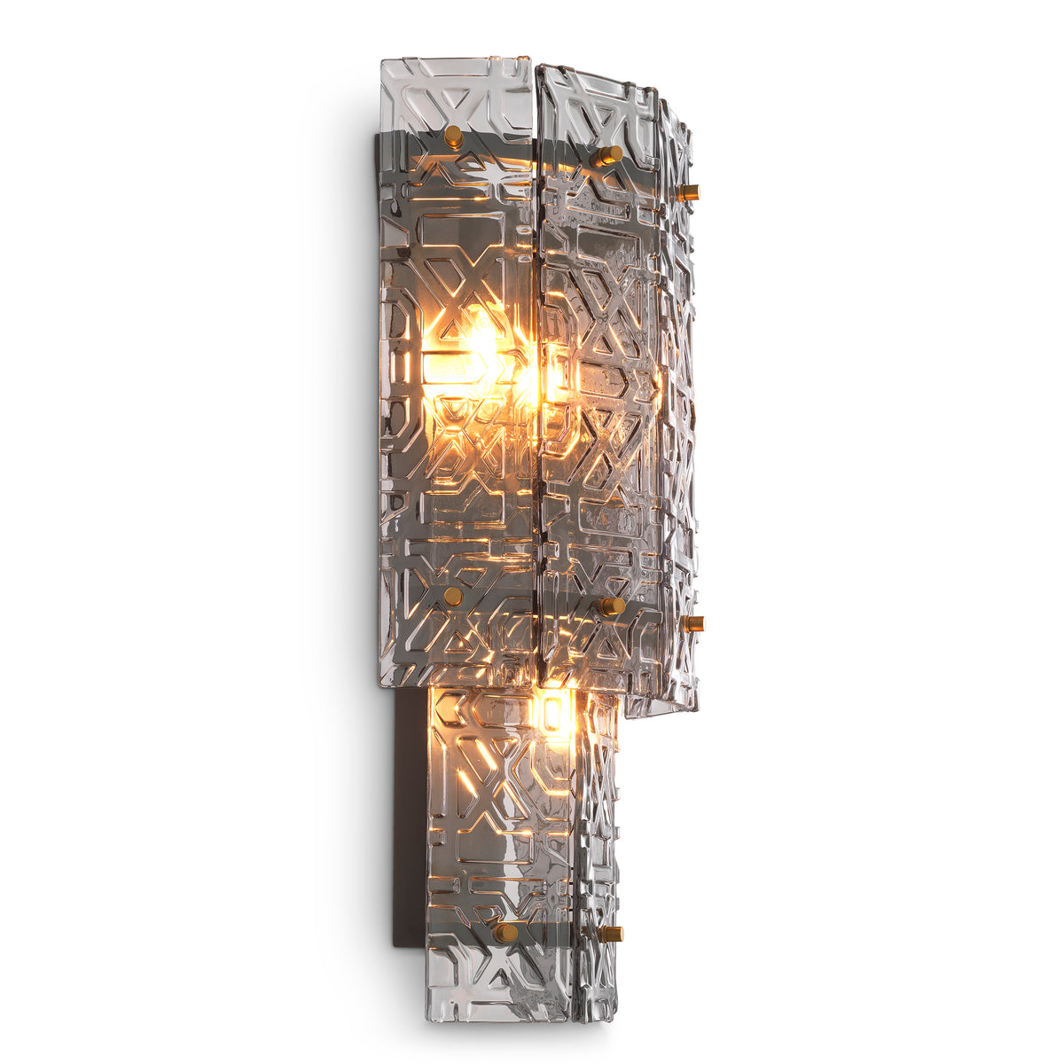 2-Tiered Glass Wall lamp Georgette | Eichholtzmh.com