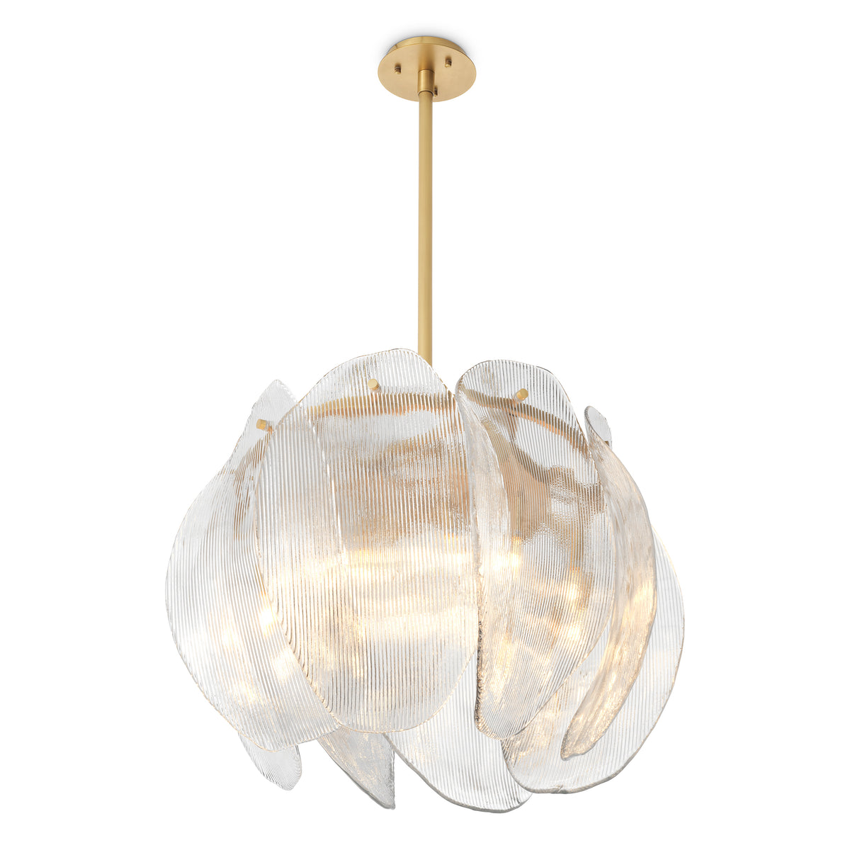 Clear Glass Chandelier Hibis L | Eichholtzmh.com