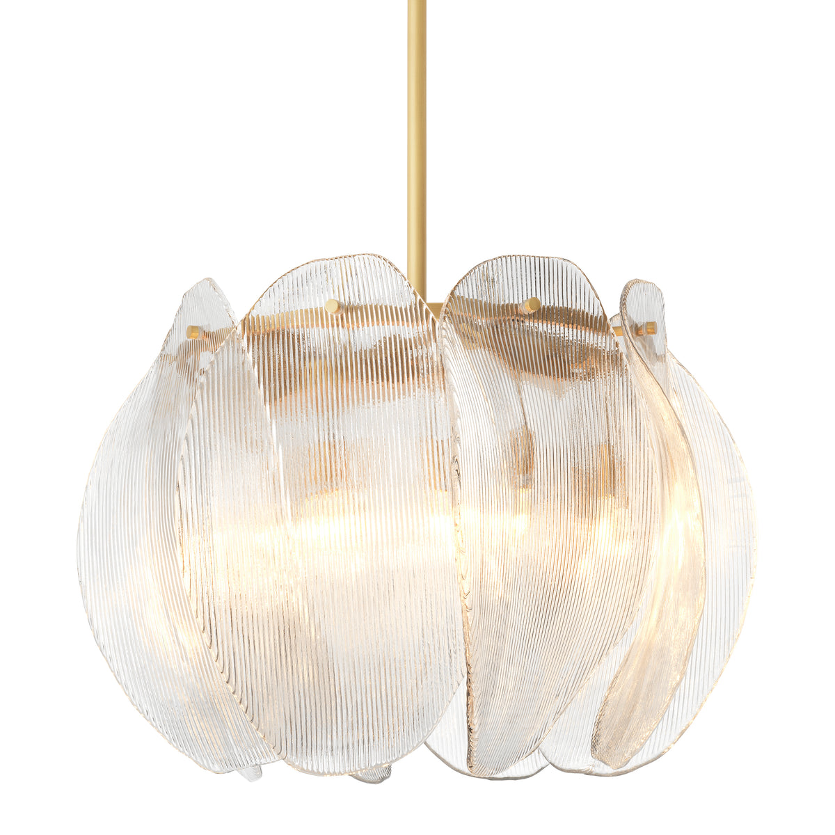 Clear Glass Chandelier Hibis L | Eichholtzmh.com