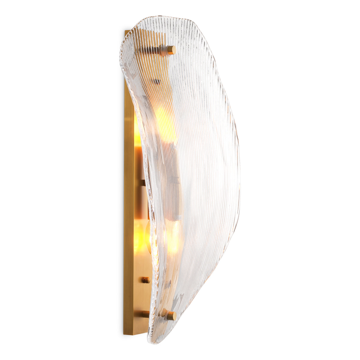 Clear Glass Wall Lamp Hibis | Eichholtzmh.com