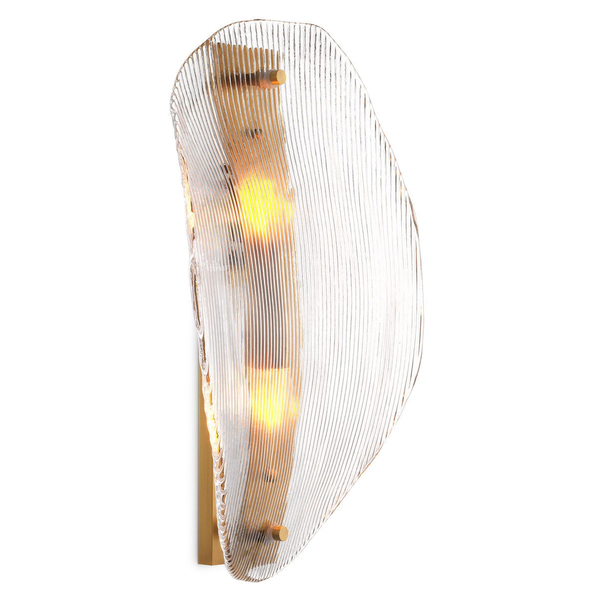 Clear Glass Wall Lamp Hibis | Eichholtzmh.com