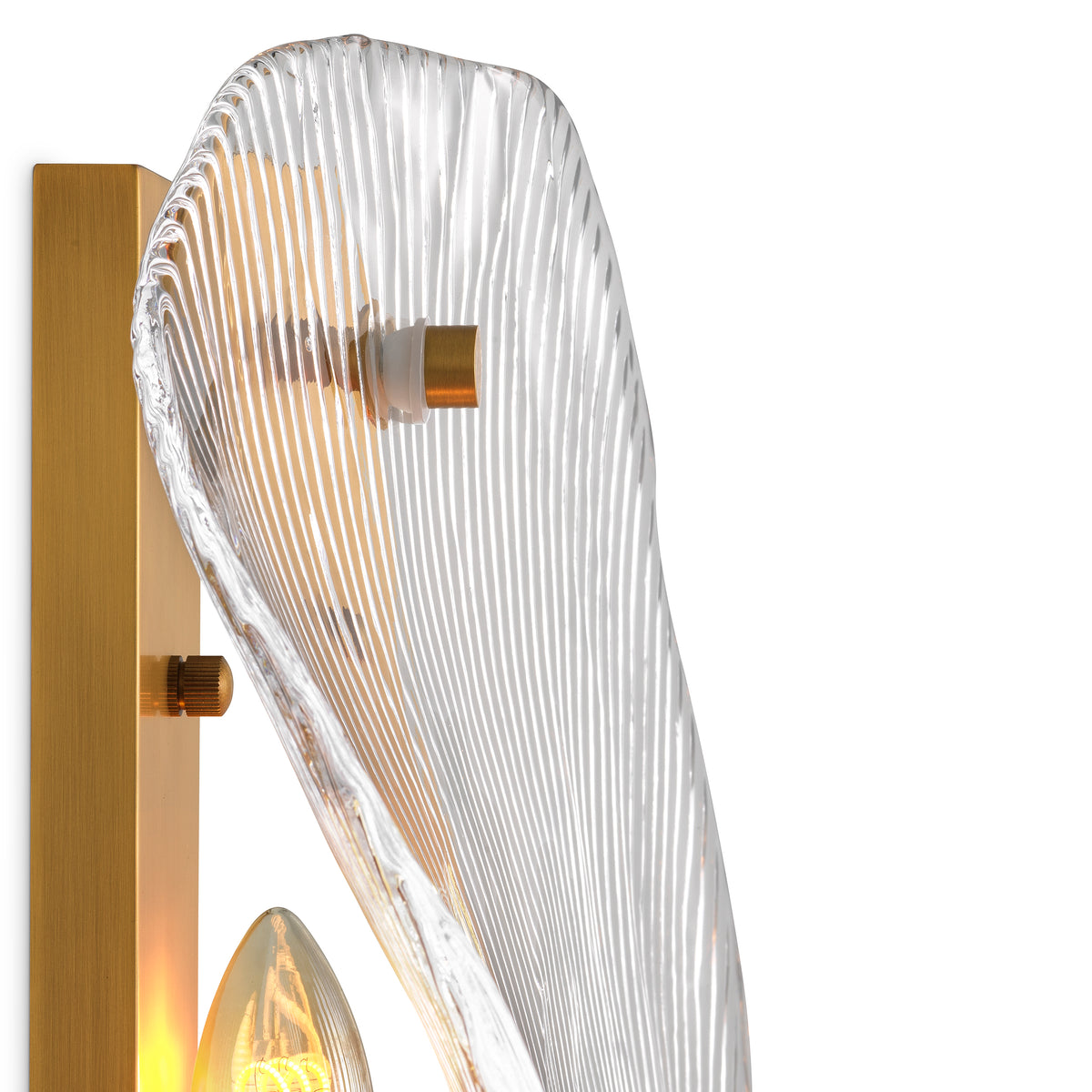 Clear Glass Wall Lamp Hibis | Eichholtzmh.com