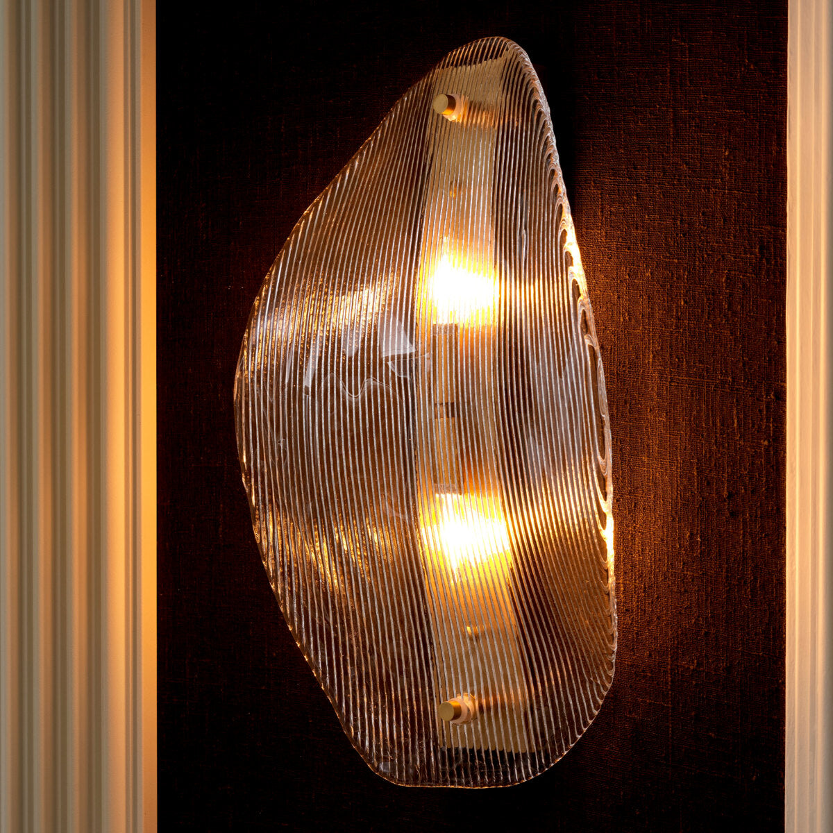 Clear Glass Wall Lamp Hibis | Eichholtzmh.com