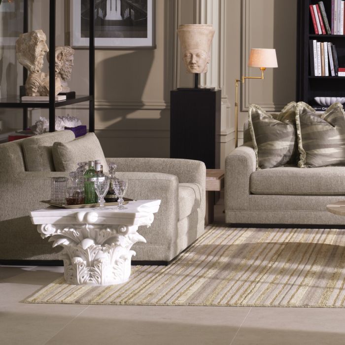 Sofa Manhattan hunt chenille taupe