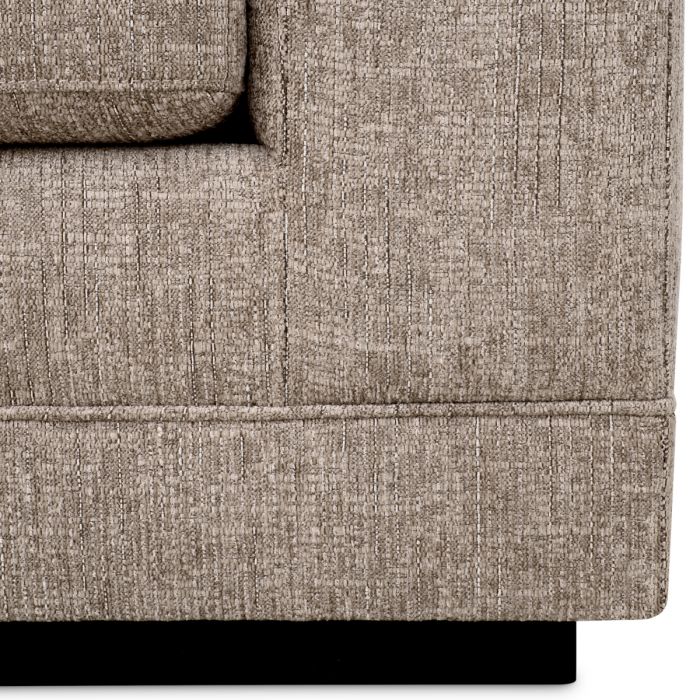 Chair Manhattan hunt chenille taupe