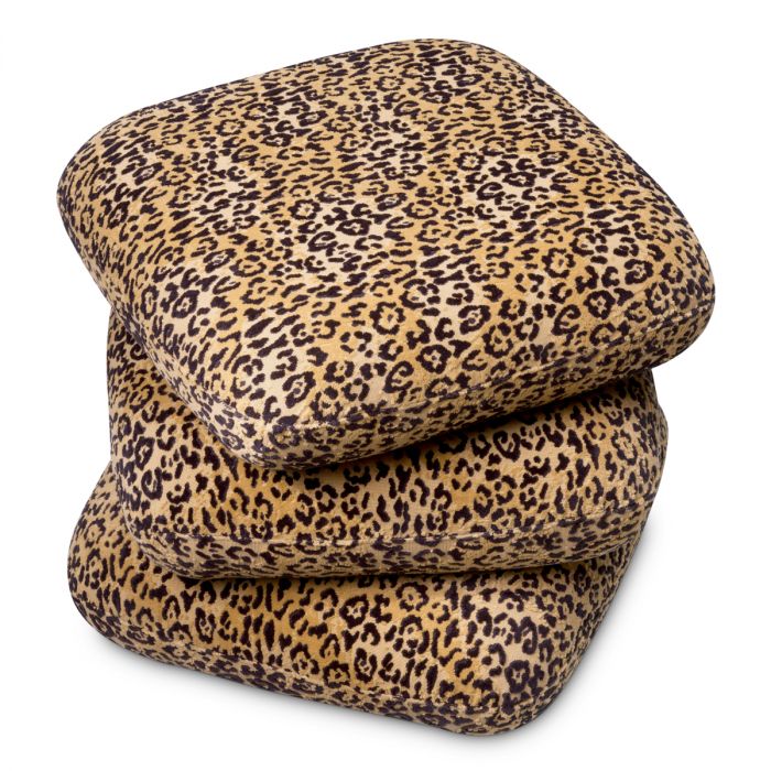 Stool Greenwich bernard leopard camel