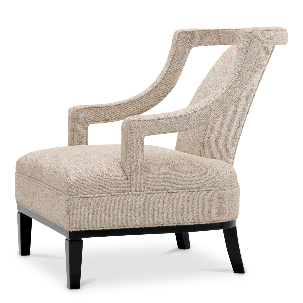 Beige Upholstered Accent Armchair Roumier | Eichholtzmh.com