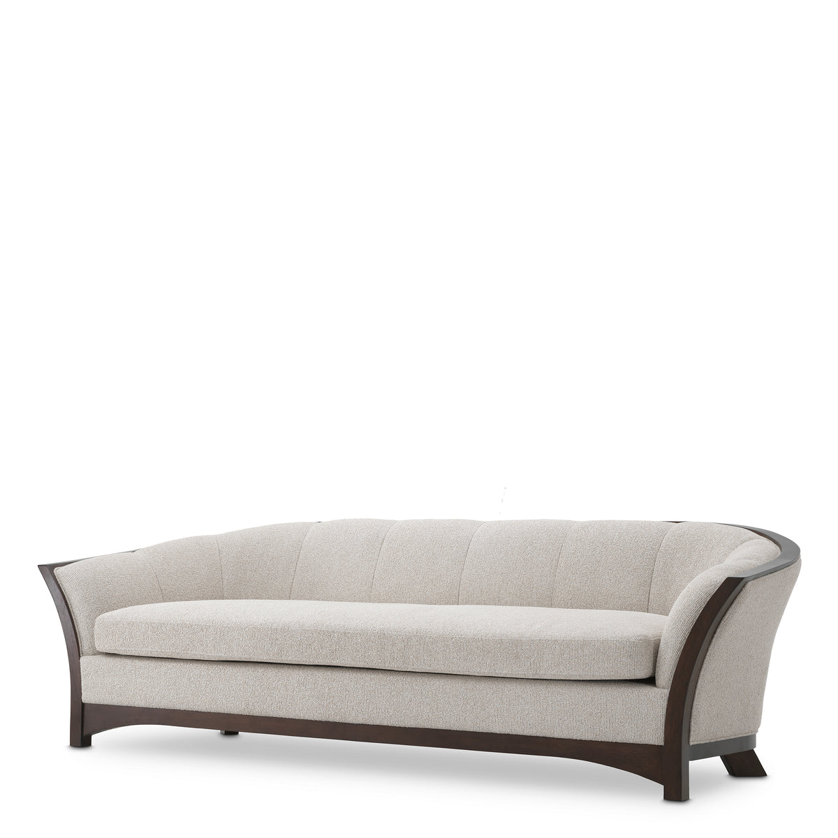 Wooden Framed Beige Sofa Bleecker | Eichholtzmh.com