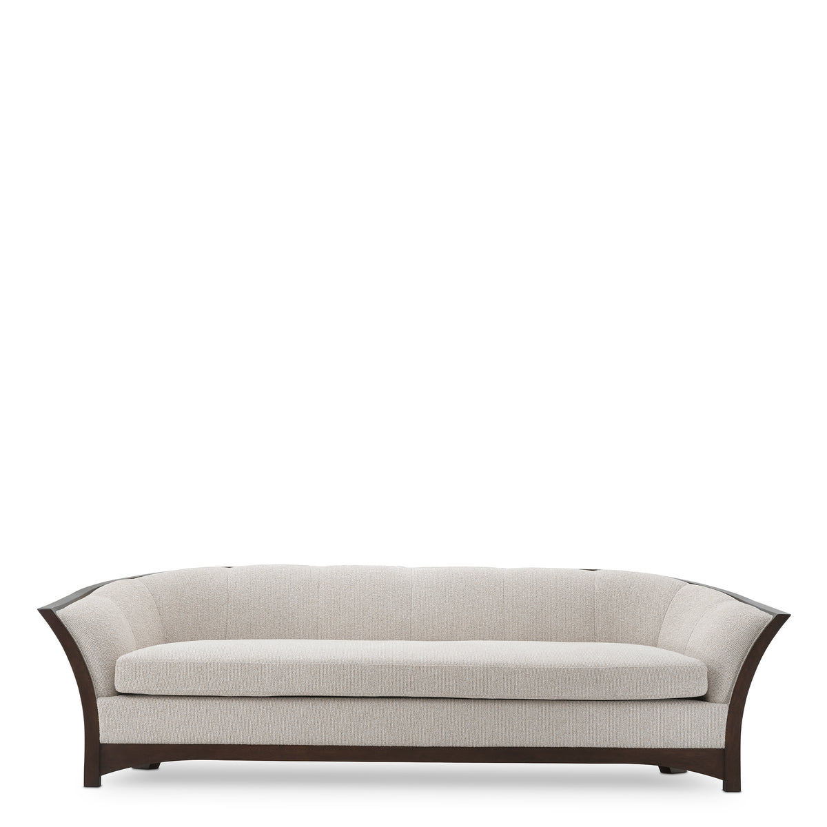 Wooden Framed Beige Sofa Bleecker | Eichholtzmh.com