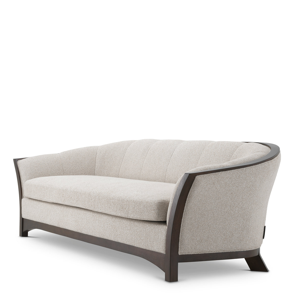 Wooden Framed Beige Sofa Bleecker | Eichholtzmh.com