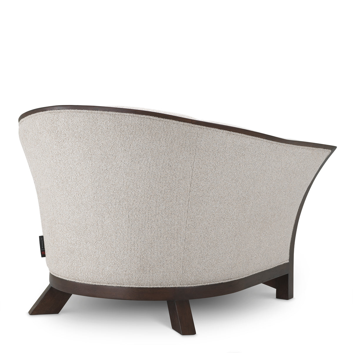 Wooden Framed Beige Lounge Chair Bleecker | Eichholtzmh.com
