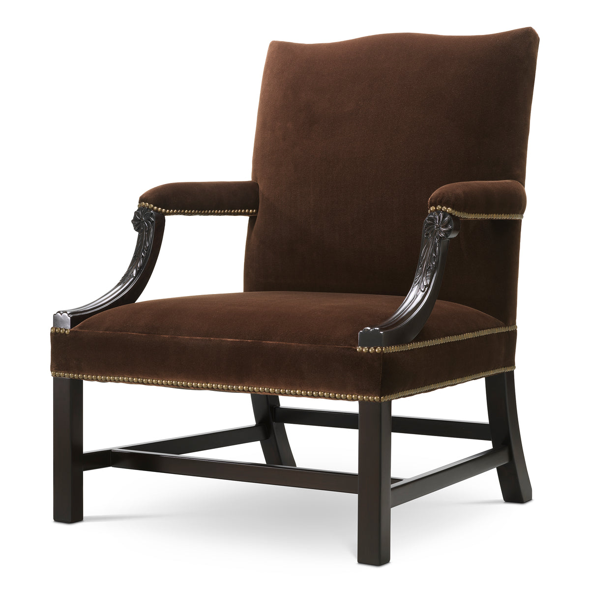 Brown Velvet Lounge Chair Elisha |
Eichholtzmh.com