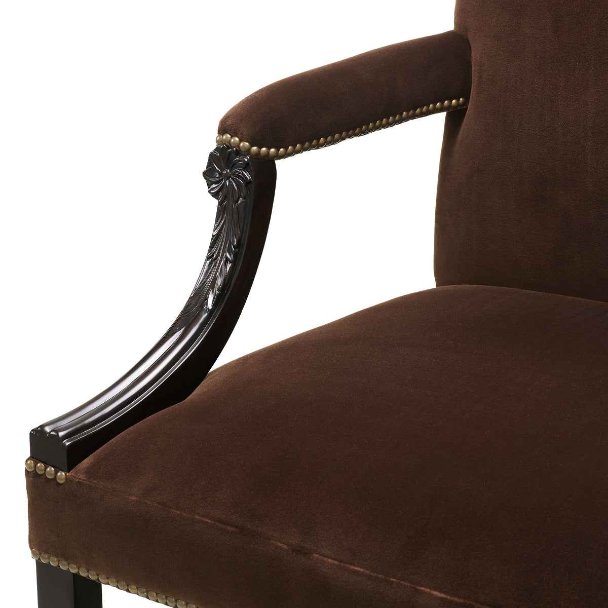 Brown Velvet Lounge Chair Elisha |
Eichholtzmh.com