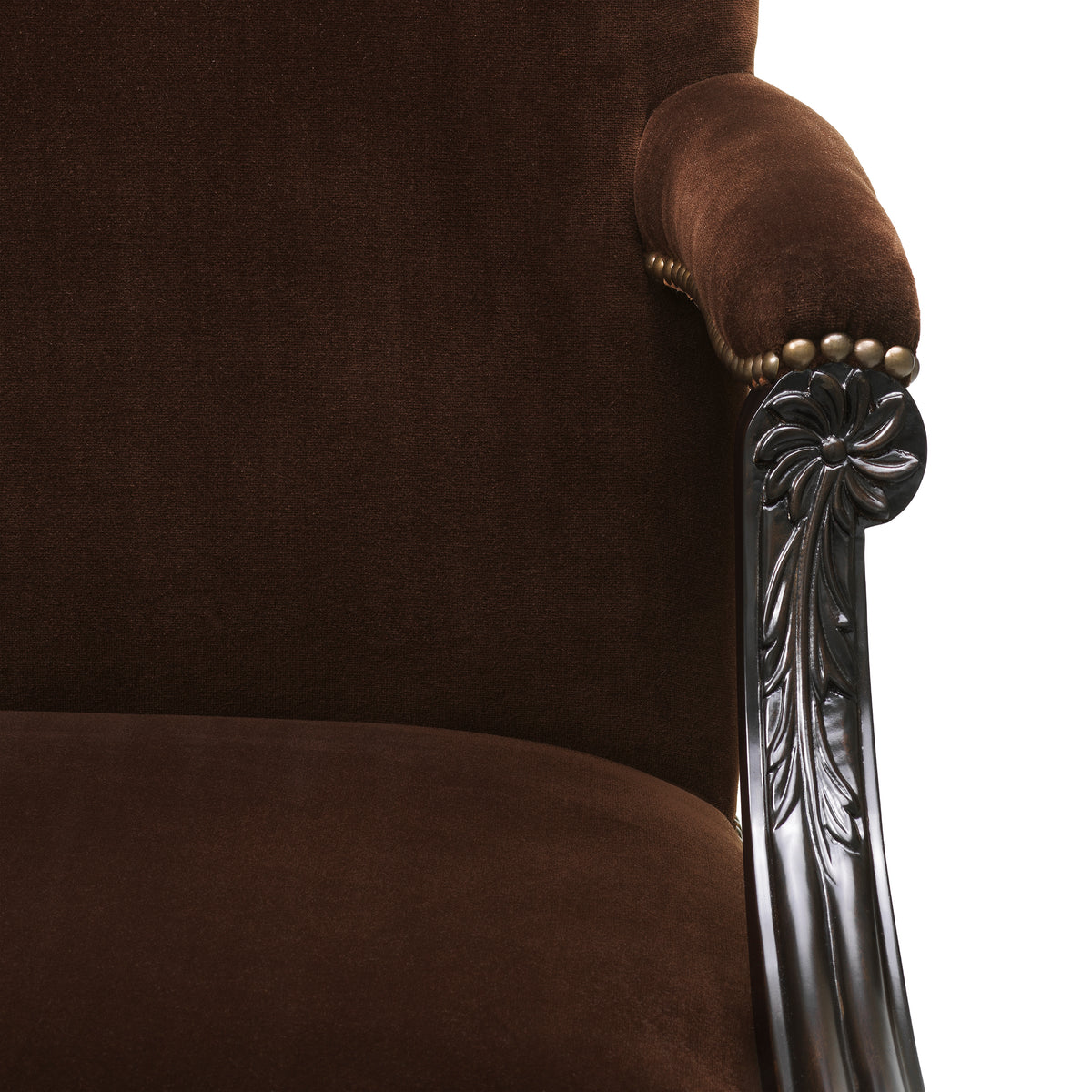 Brown Velvet Lounge Chair Elisha |
Eichholtzmh.com