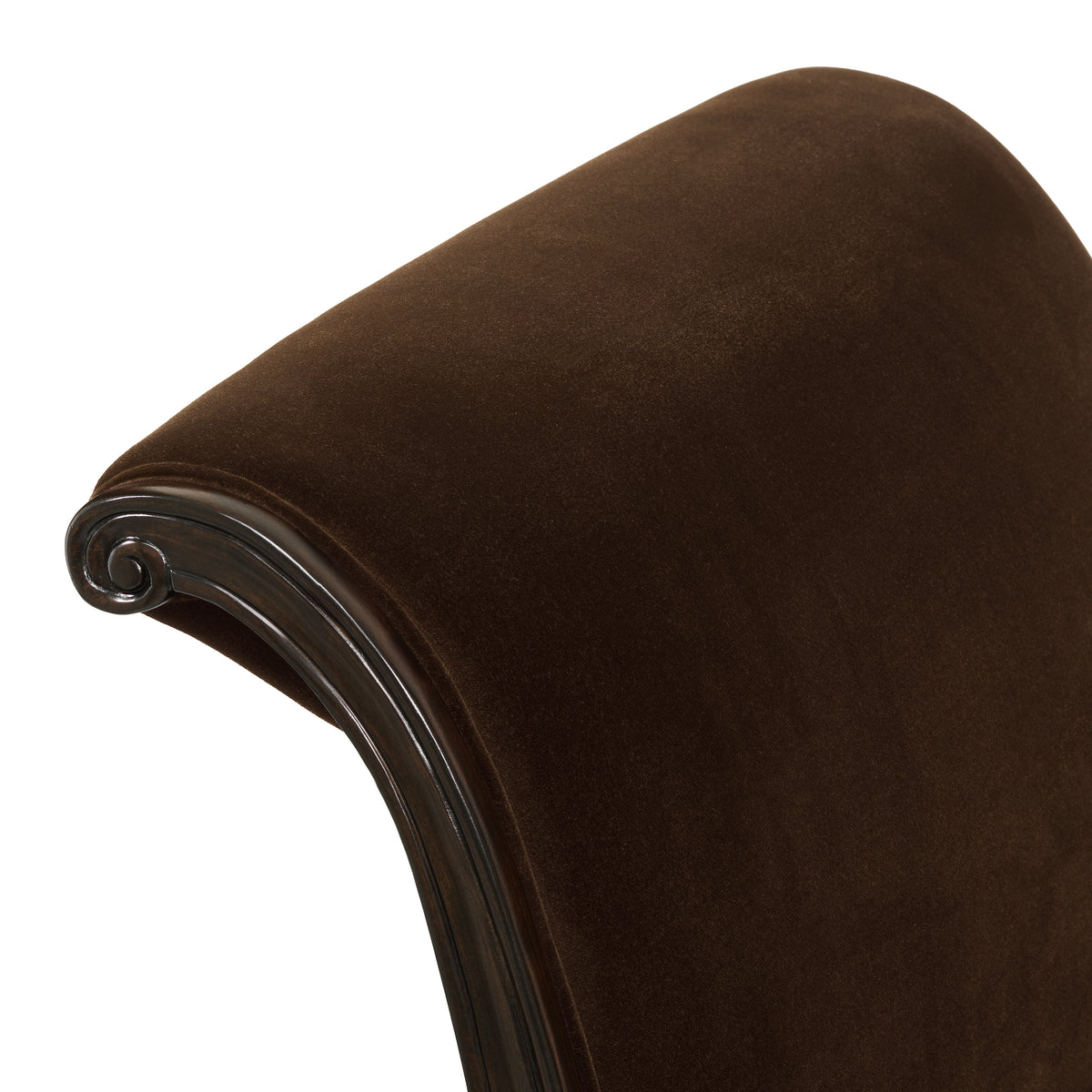 Brown Velvet Bench Hampshire | Eichholtzmh.com
