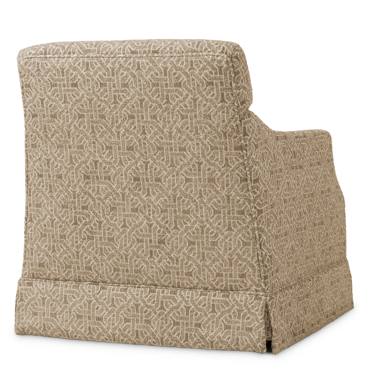 Beige Jacquard Swivel Chair Madison | Eichholtzmh.com